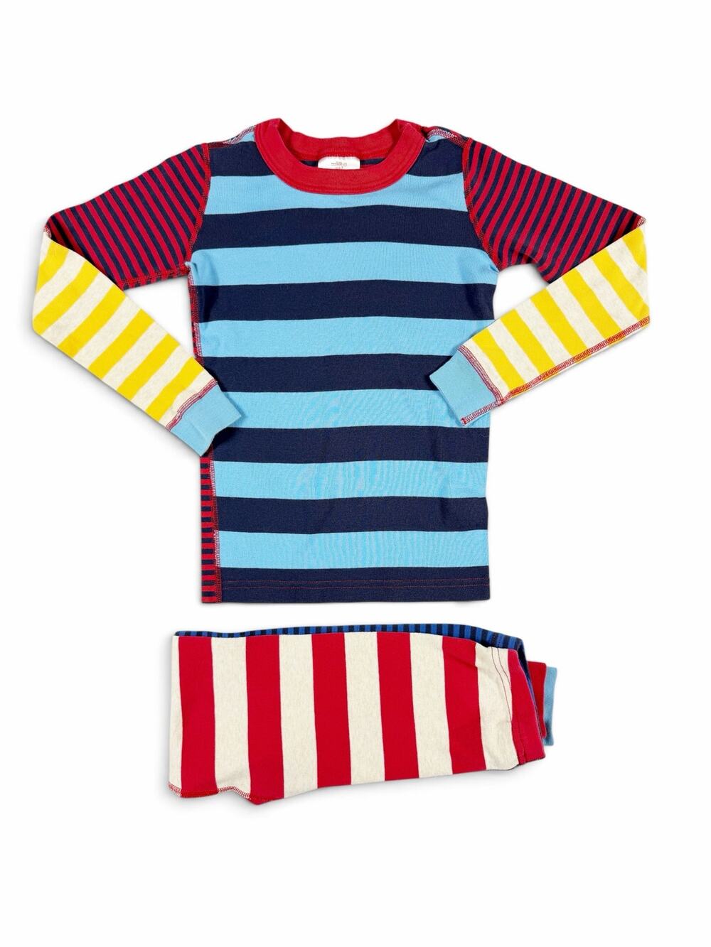 Hanna Andersson Star Wars Mix Stripe Long John Pajamas Organic Cotton 6-7